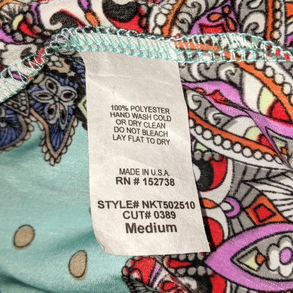 Newbury Kustom USA Boho-Style, High-Low Tunic - Picture 5 of 5